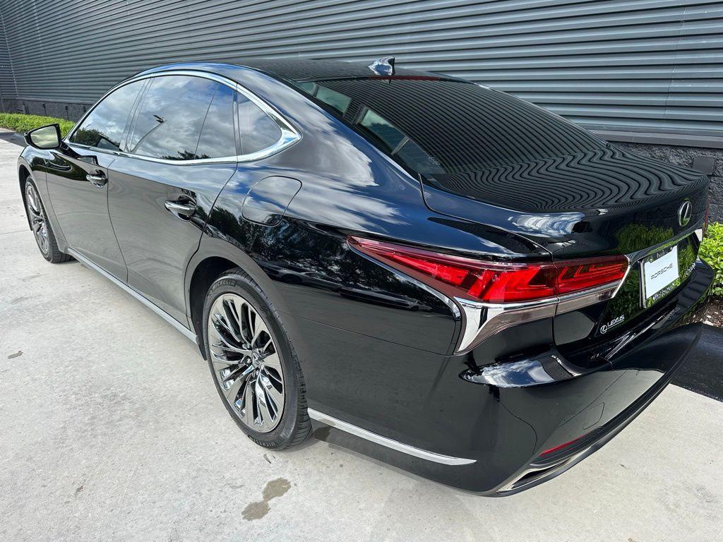 used 2018 Lexus LS 500 car, priced at $44,995