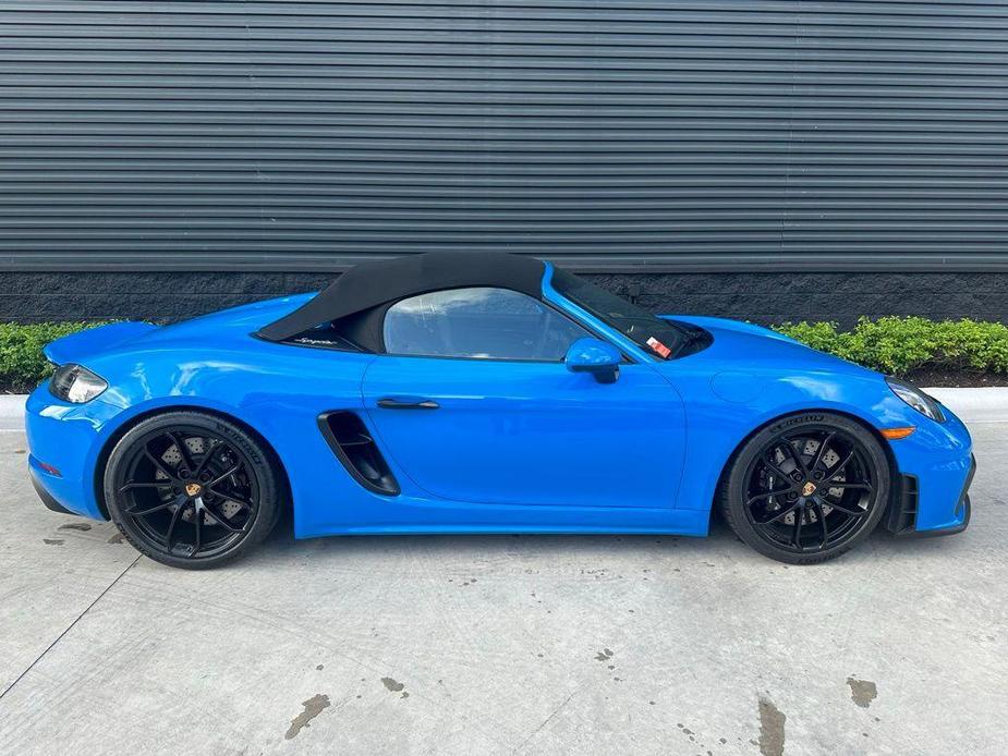 used 2022 Porsche 718 Spyder car, priced at $139,995