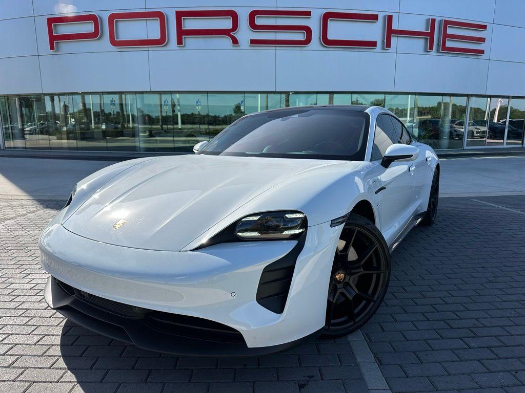 used 2022 Porsche Taycan car, priced at $73,995