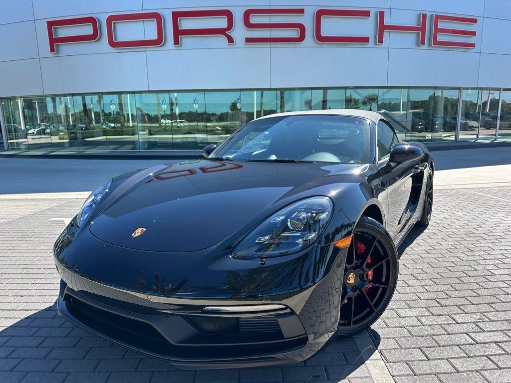 new 2025 Porsche 718 Boxster car, priced at $125,805
