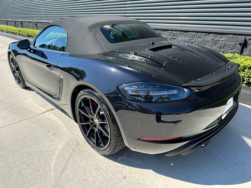new 2025 Porsche 718 Boxster car, priced at $125,805