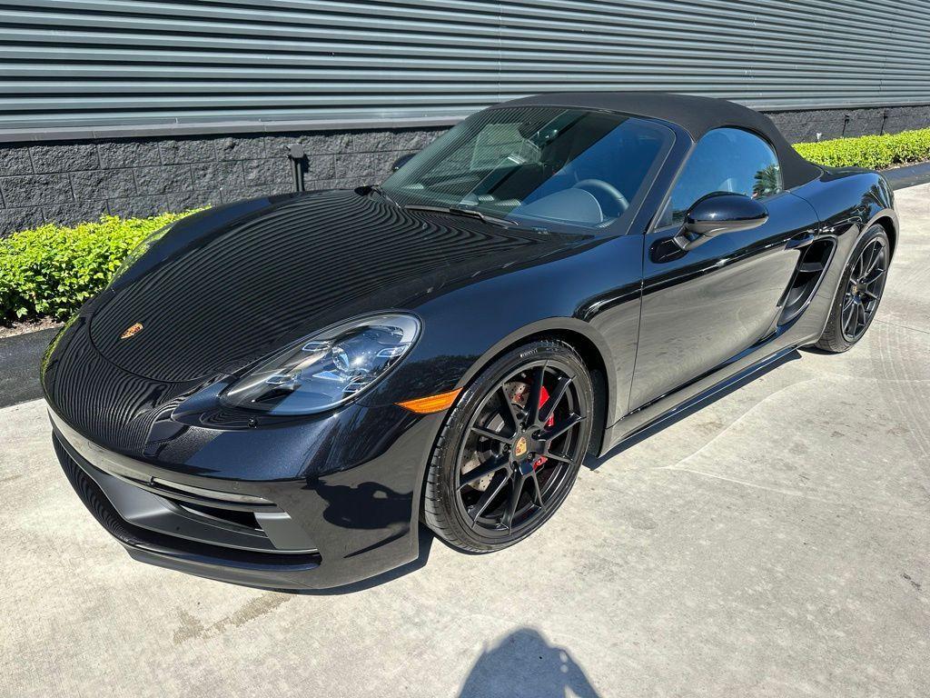 new 2025 Porsche 718 Boxster car, priced at $125,805