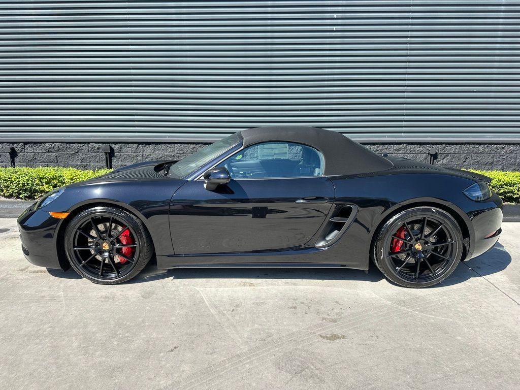 new 2025 Porsche 718 Boxster car, priced at $125,805