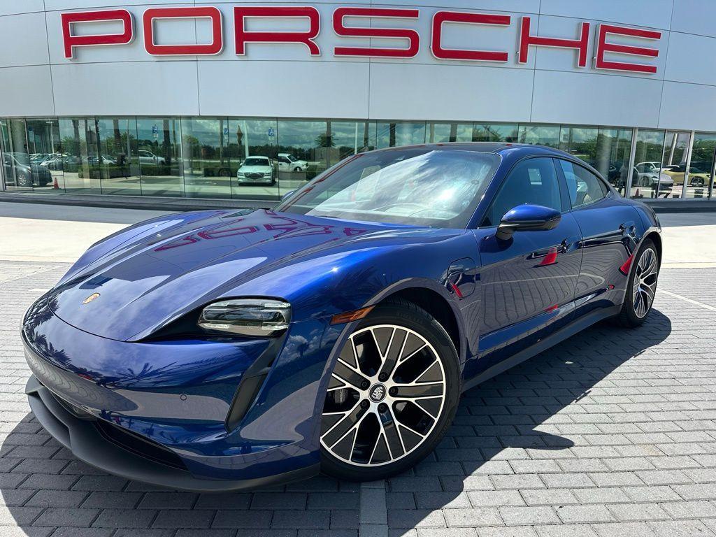 used 2022 Porsche Taycan car, priced at $59,995