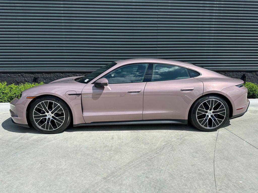 used 2025 Porsche Taycan car, priced at $109,999
