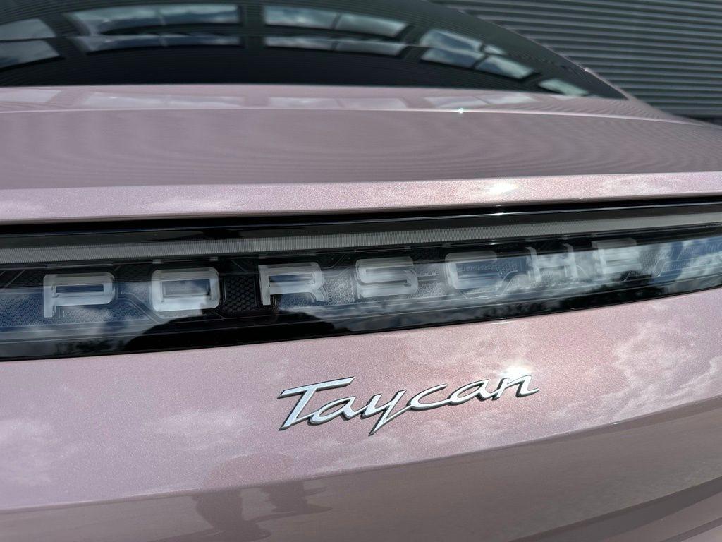used 2025 Porsche Taycan car, priced at $109,999