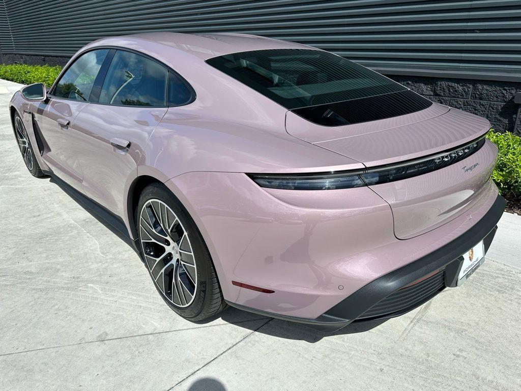 used 2025 Porsche Taycan car, priced at $109,999
