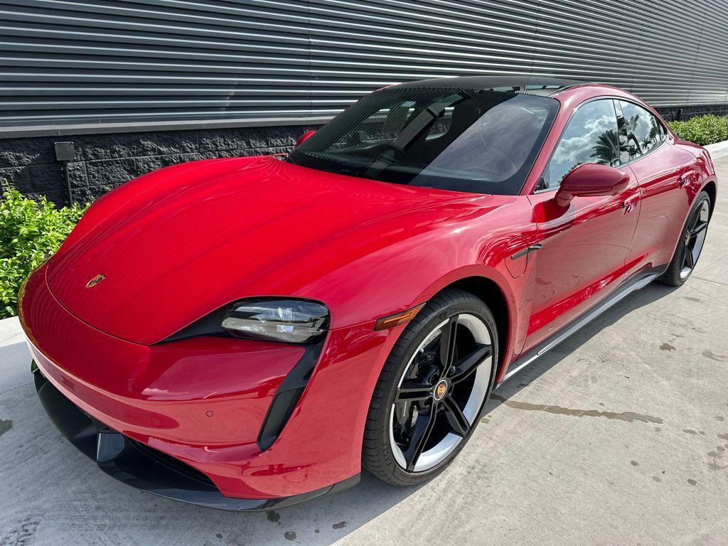 used 2021 Porsche Taycan car, priced at $109,995