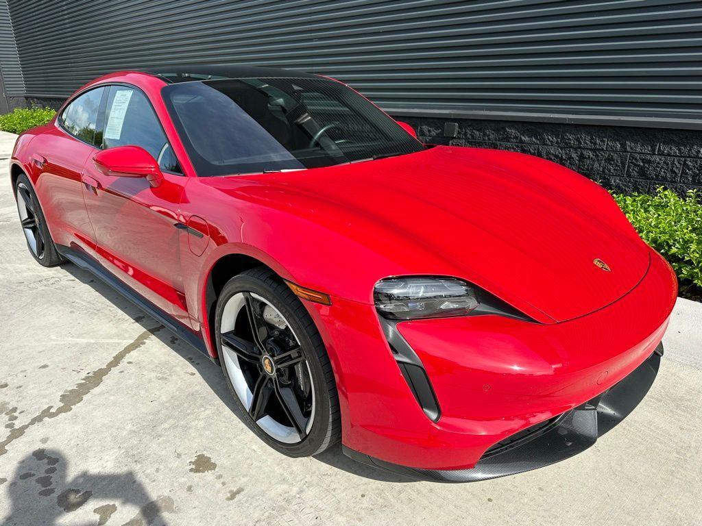 used 2021 Porsche Taycan car, priced at $109,995