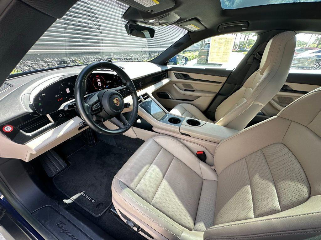 used 2022 Porsche Taycan car, priced at $65,995