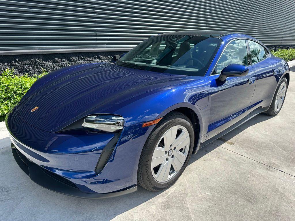 used 2022 Porsche Taycan car, priced at $65,995