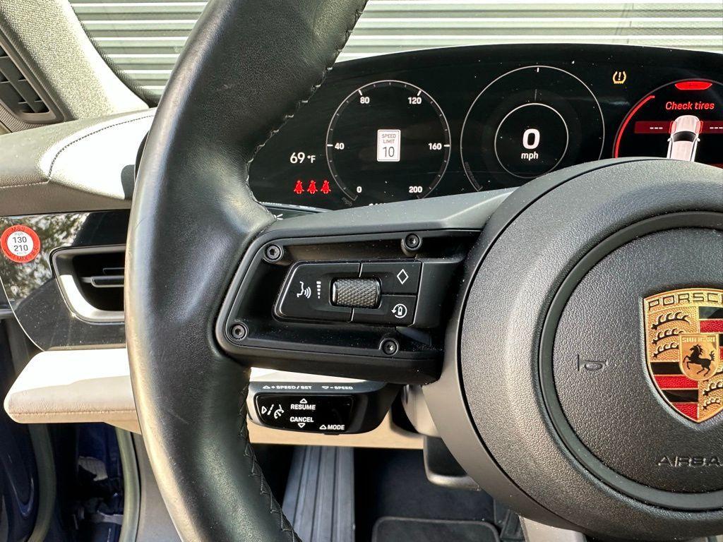 used 2022 Porsche Taycan car, priced at $65,995