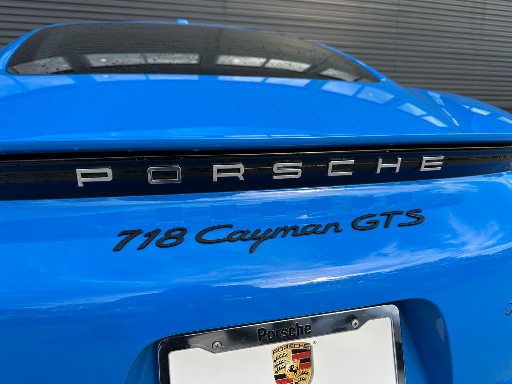 used 2024 Porsche 718 Cayman car, priced at $117,975