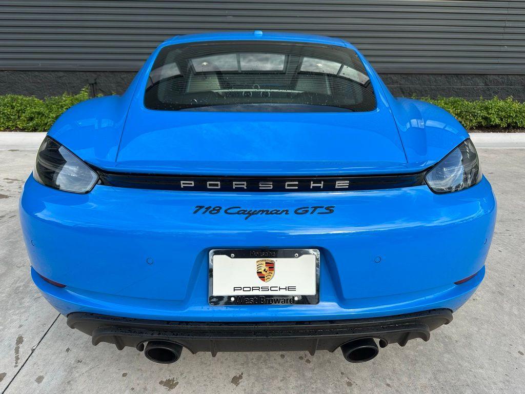 used 2024 Porsche 718 Cayman car, priced at $117,975