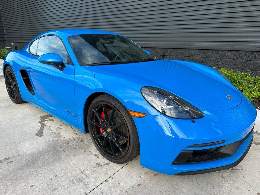 used 2024 Porsche 718 Cayman car, priced at $117,975