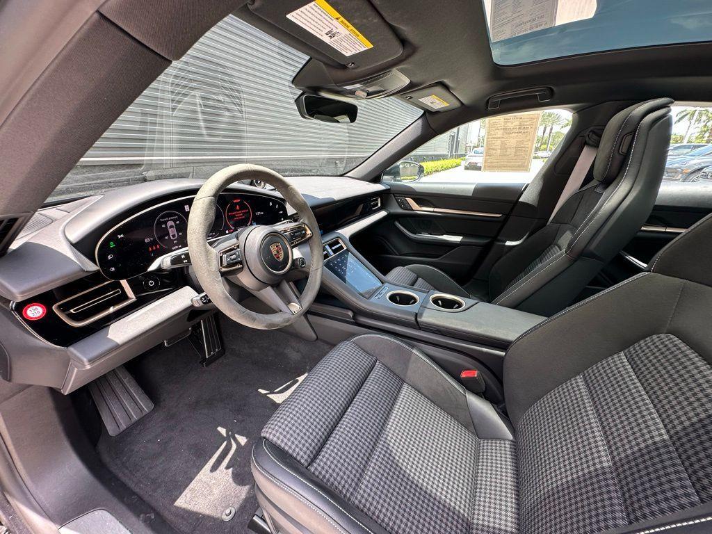 used 2025 Porsche Taycan car, priced at $129,995