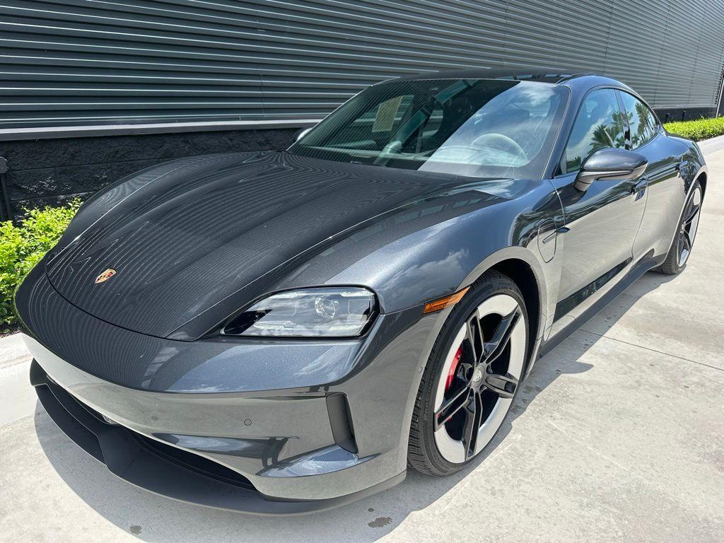 used 2025 Porsche Taycan car, priced at $129,995