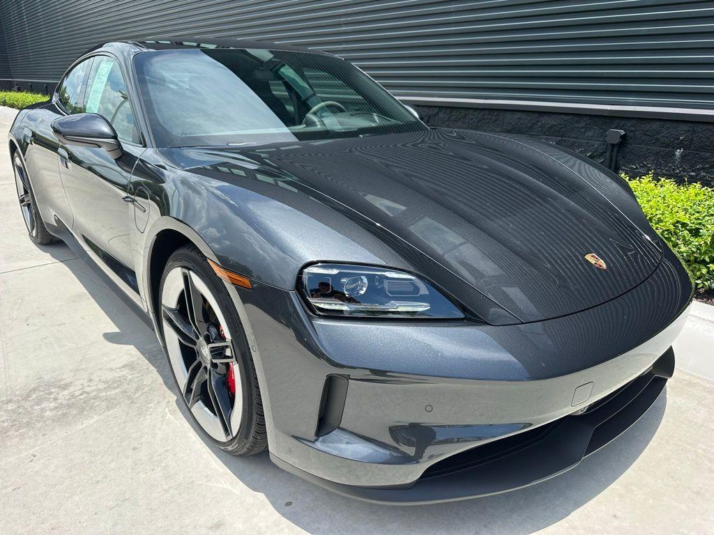 used 2025 Porsche Taycan car, priced at $129,995
