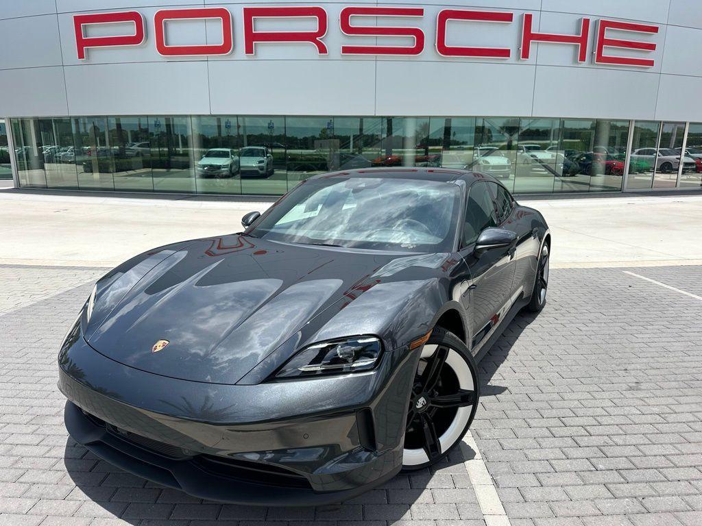 used 2025 Porsche Taycan car, priced at $129,995