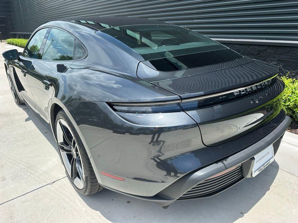 used 2025 Porsche Taycan car, priced at $129,995