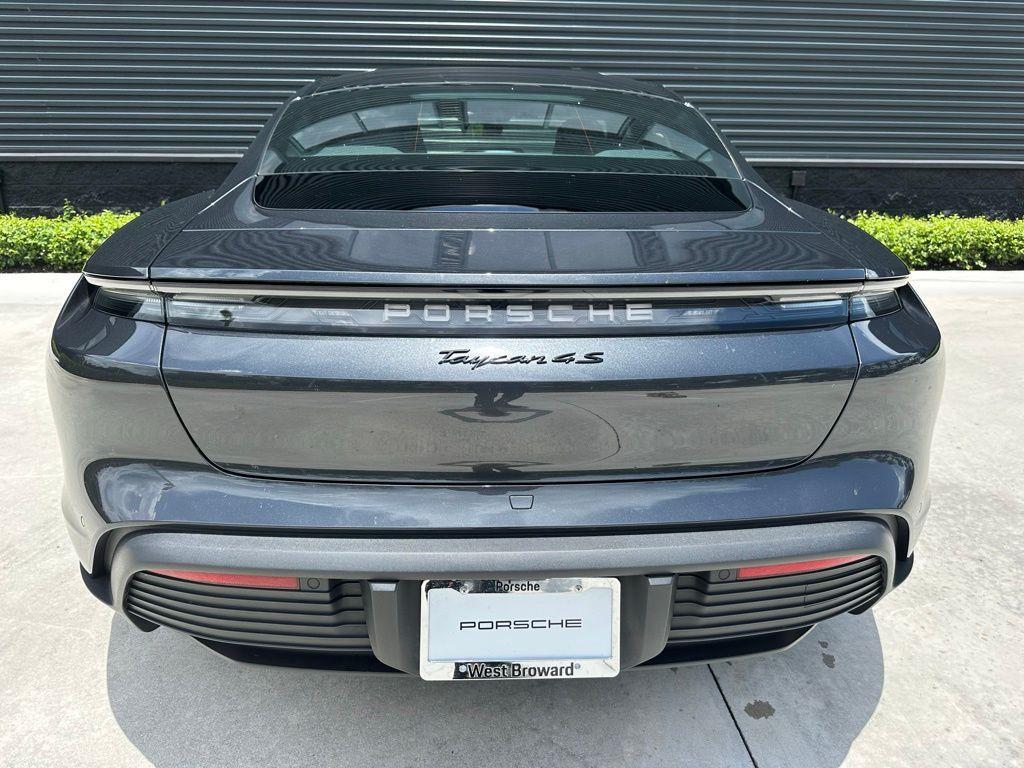 used 2025 Porsche Taycan car, priced at $129,995