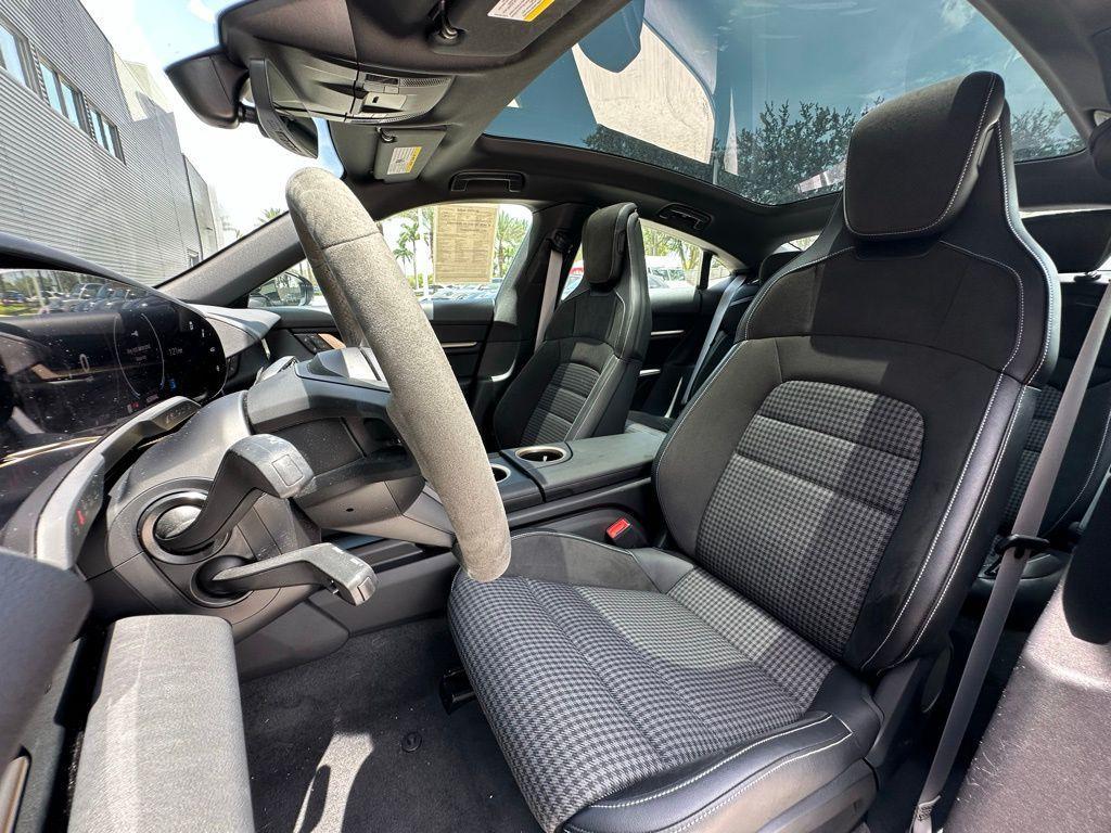used 2025 Porsche Taycan car, priced at $129,995