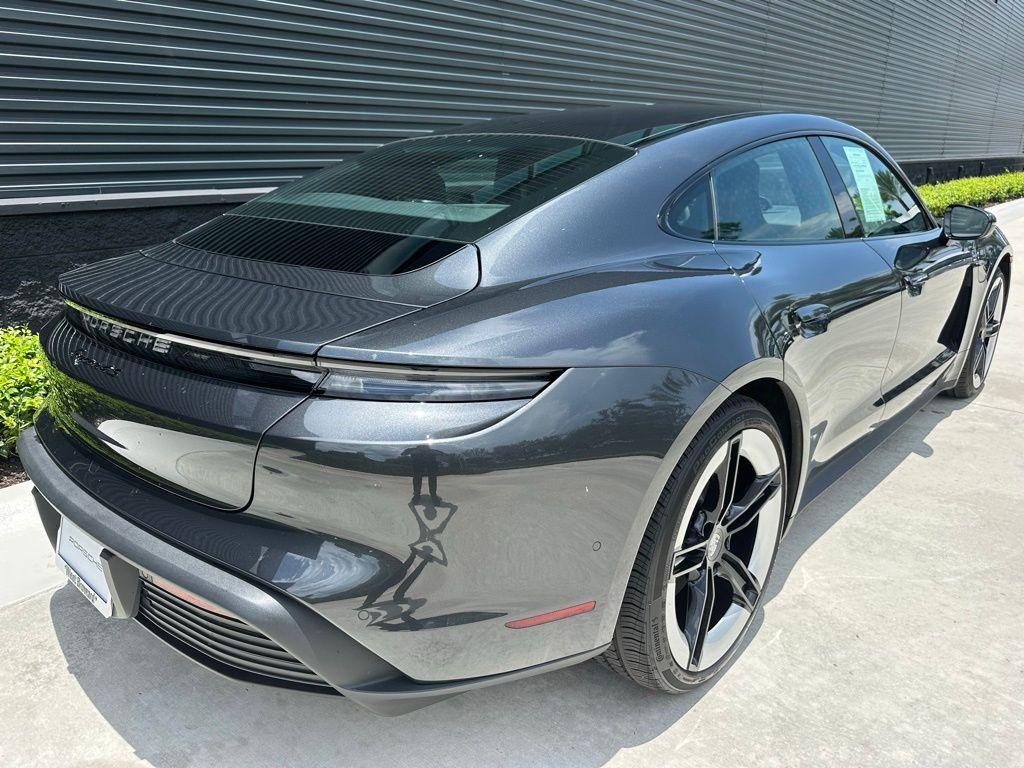 used 2025 Porsche Taycan car, priced at $129,995