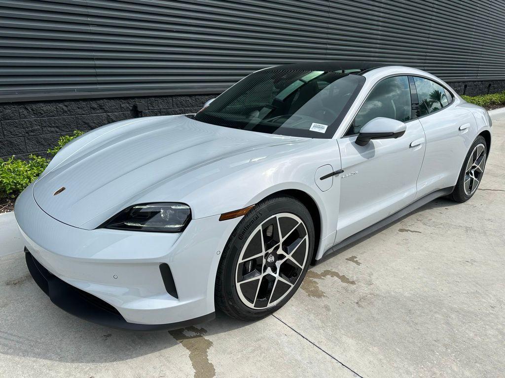 used 2025 Porsche Taycan car, priced at $114,999