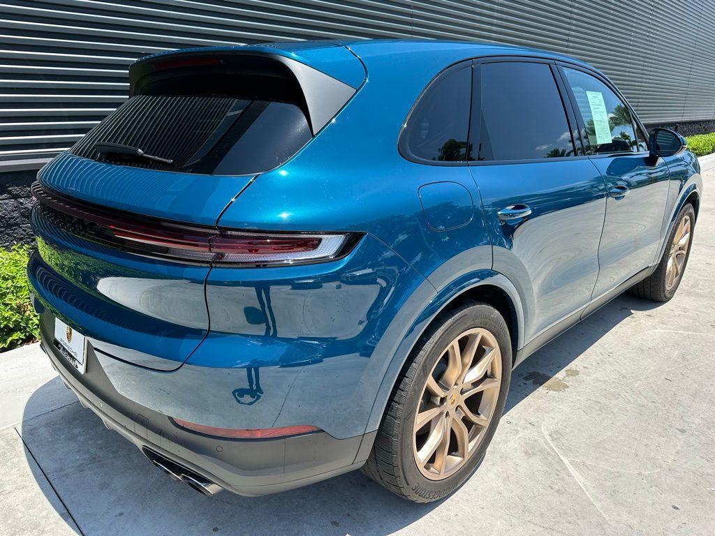 used 2024 Porsche Cayenne car, priced at $81,995