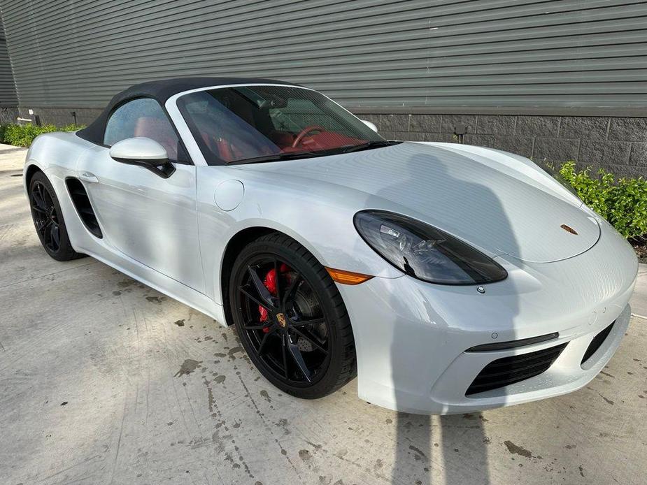 used 2024 Porsche 718 Boxster car, priced at $99,995