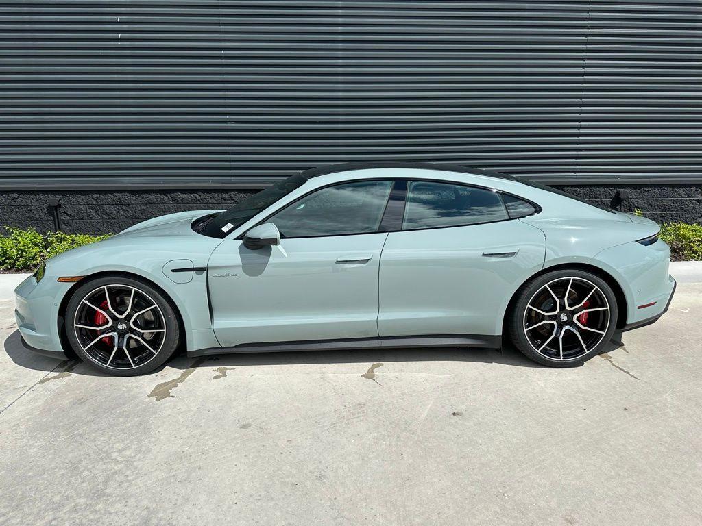 used 2025 Porsche Taycan car, priced at $132,999