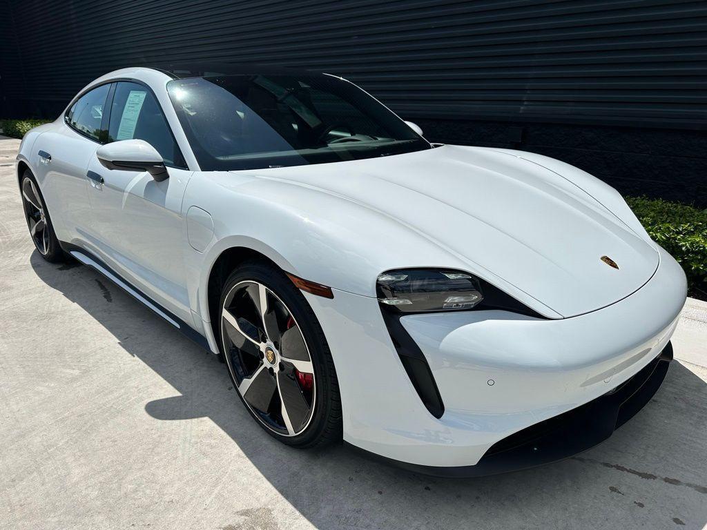 used 2022 Porsche Taycan car, priced at $76,995