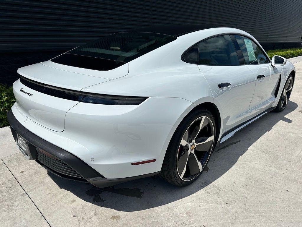 used 2022 Porsche Taycan car, priced at $76,995