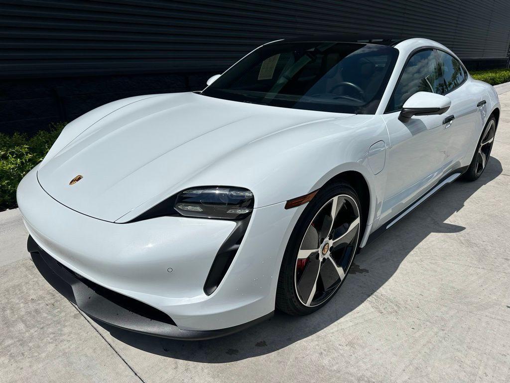 used 2022 Porsche Taycan car, priced at $76,995