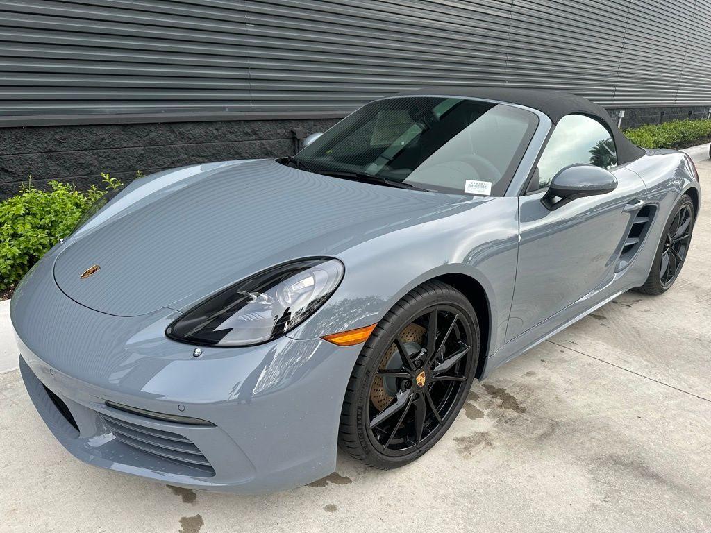 used 2025 Porsche 718 Boxster car, priced at $95,475