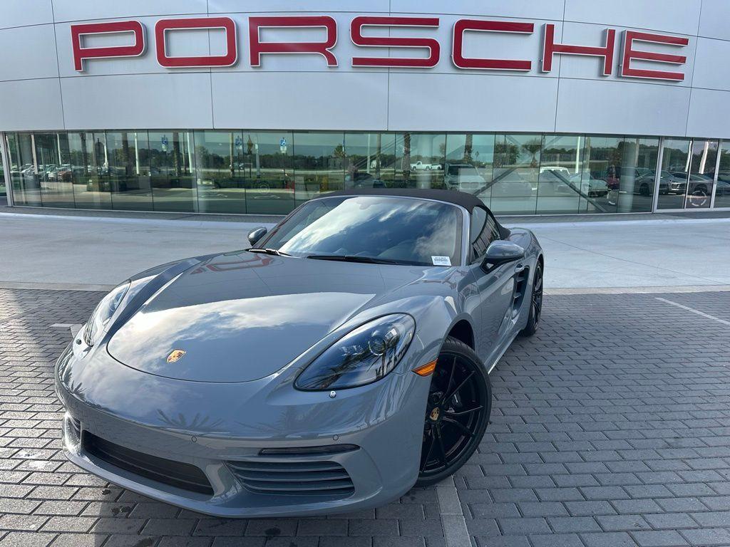 used 2025 Porsche 718 Boxster car, priced at $95,475