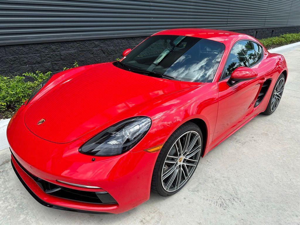 used 2023 Porsche 718 Cayman car, priced at $77,995