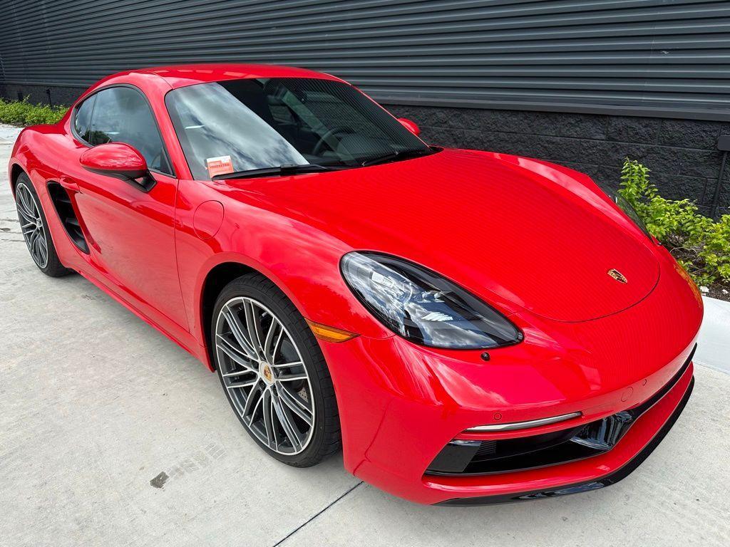 used 2023 Porsche 718 Cayman car, priced at $77,995