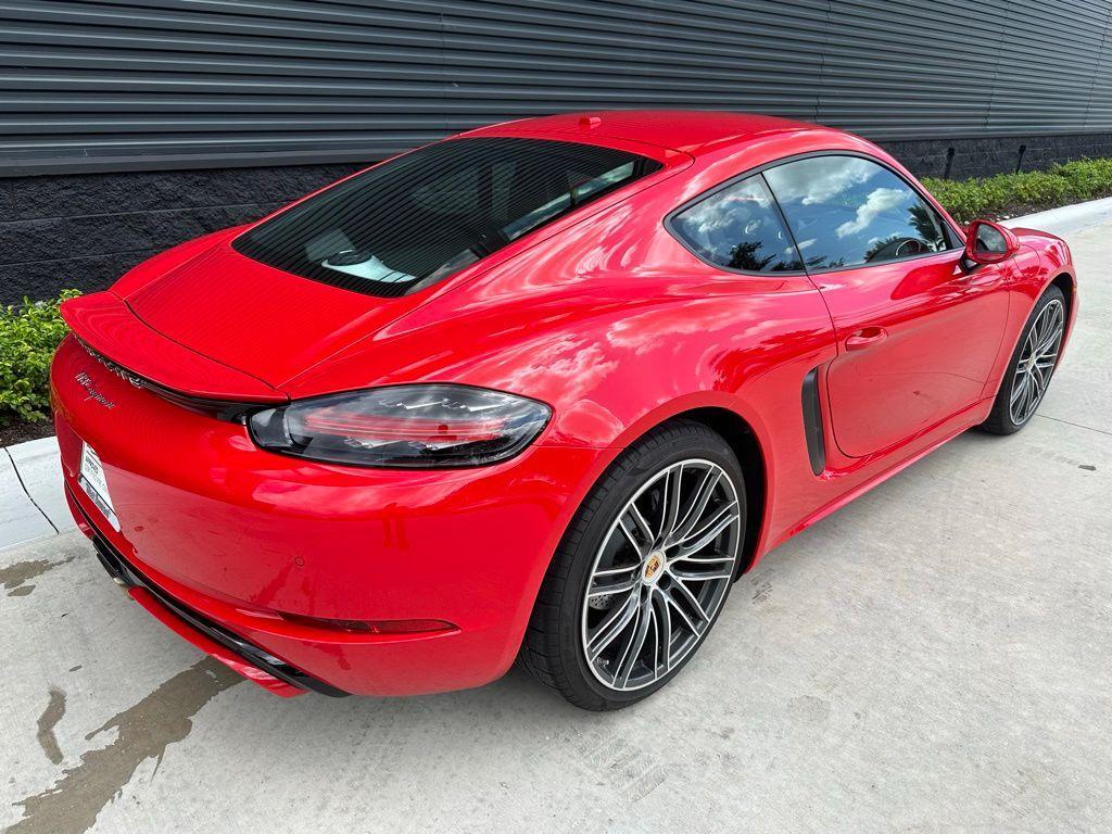 used 2023 Porsche 718 Cayman car, priced at $77,995