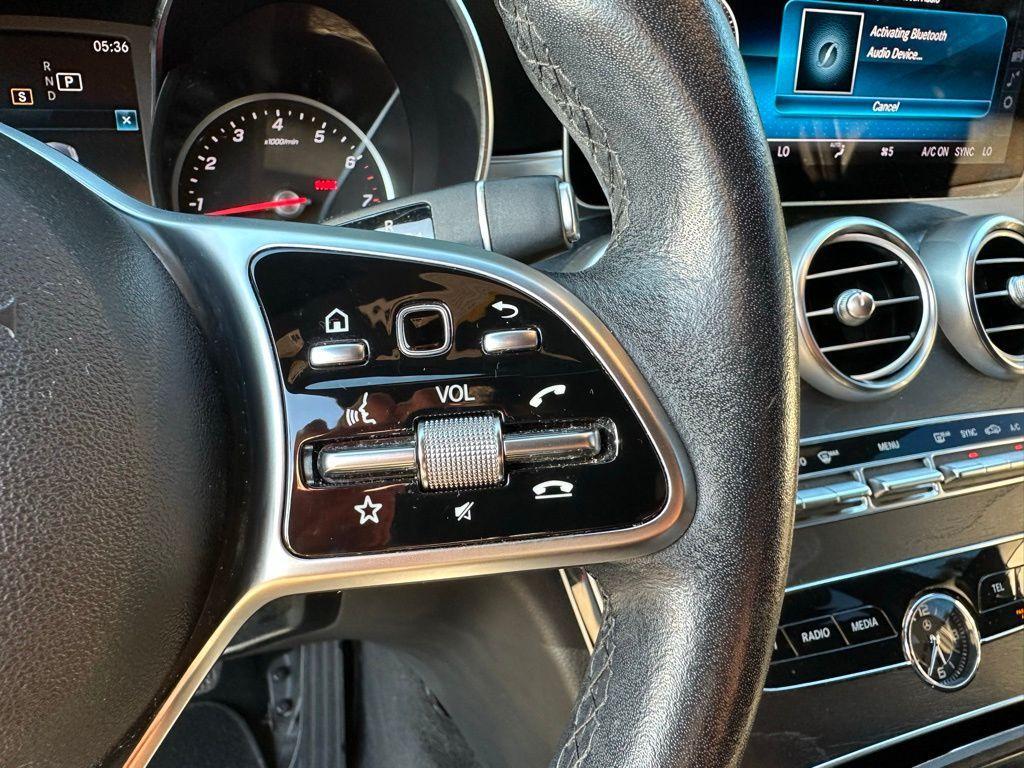 used 2019 Mercedes-Benz C-Class car, priced at $21,495