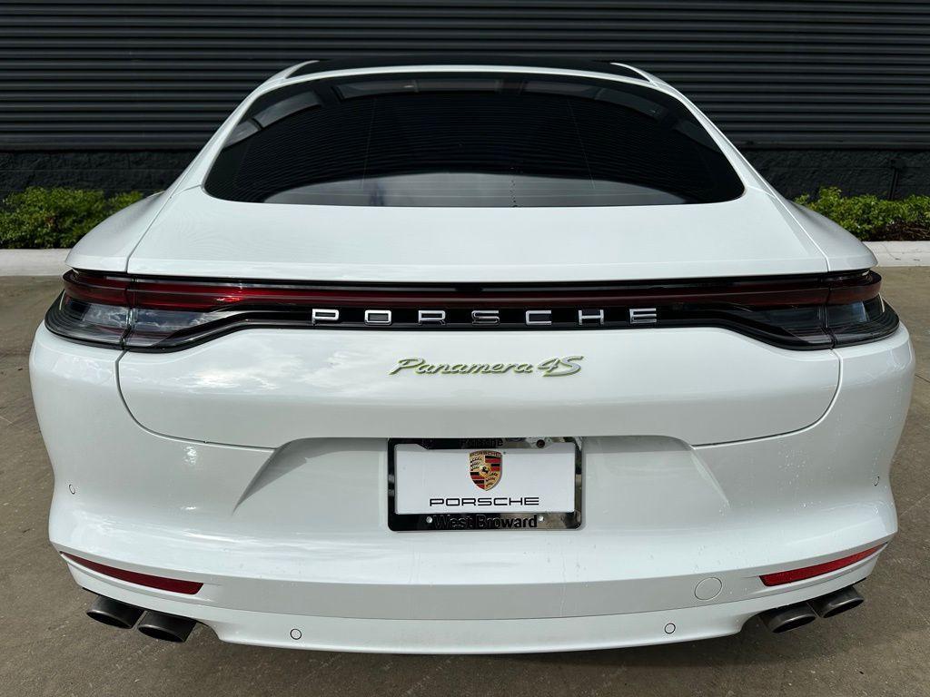 used 2023 Porsche Panamera e-Hybrid car, priced at $114,995