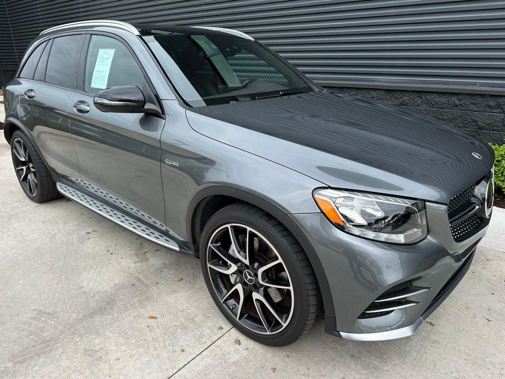 used 2018 Mercedes-Benz AMG GLC 43 car, priced at $31,595