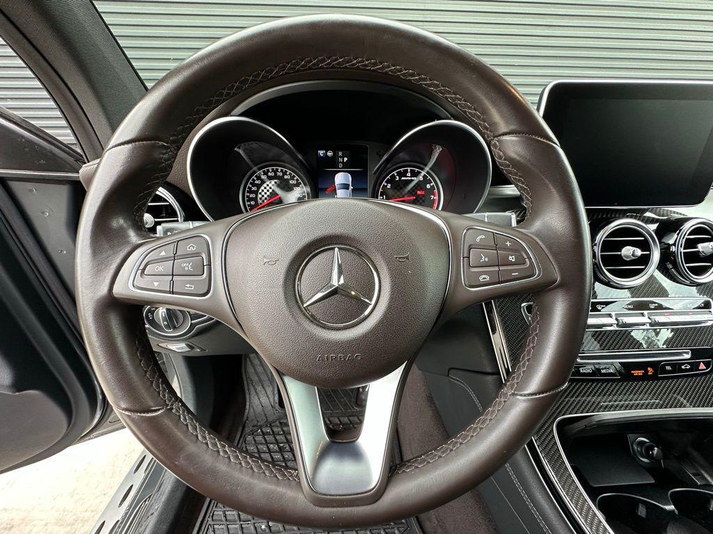 used 2018 Mercedes-Benz AMG GLC 43 car, priced at $31,595