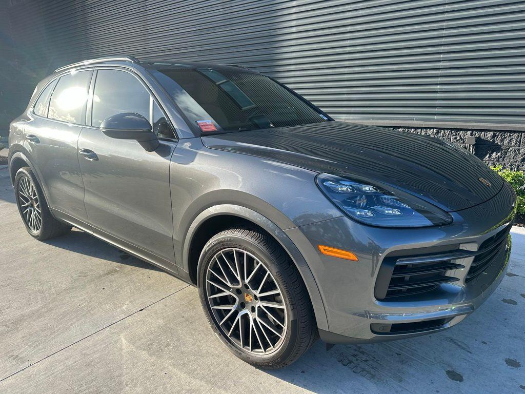 used 2021 Porsche Cayenne car, priced at $53,995