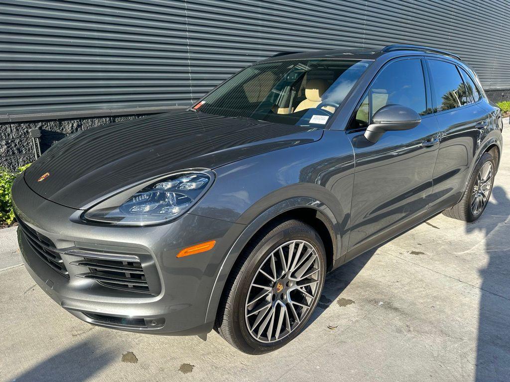 used 2021 Porsche Cayenne car, priced at $53,995