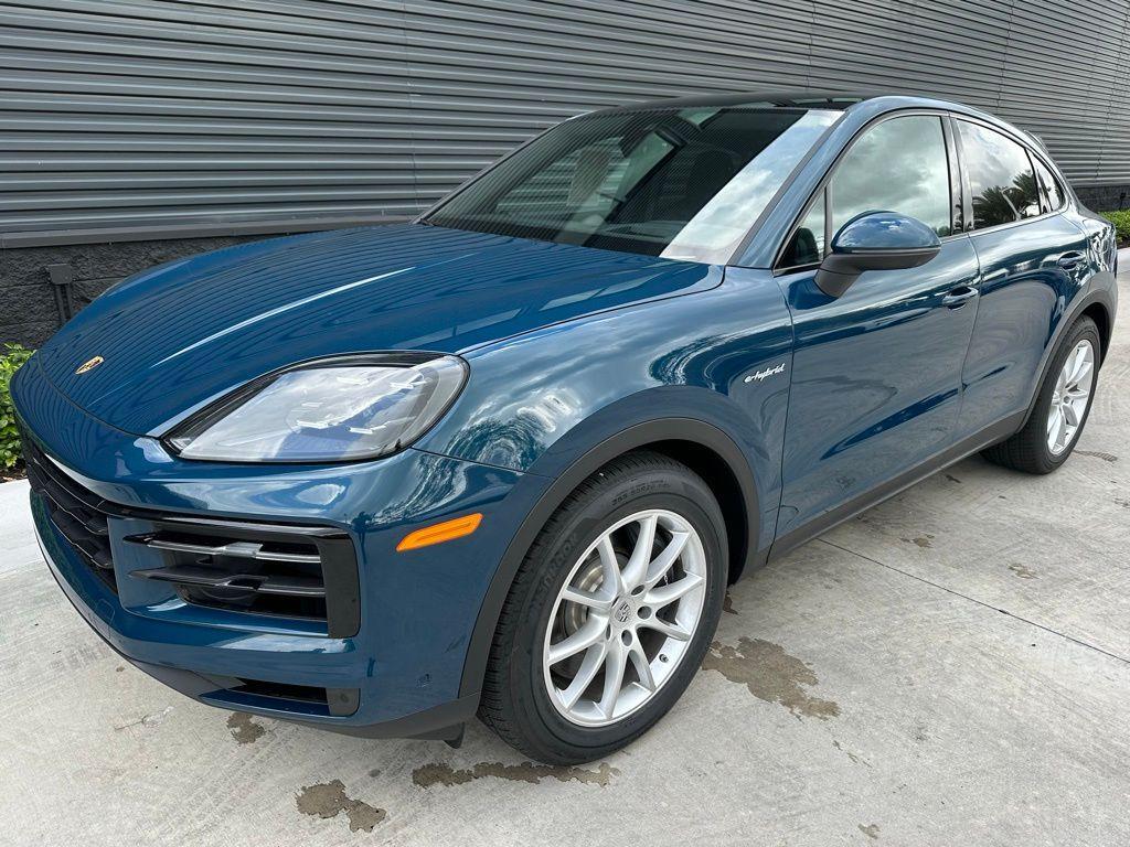 used 2024 Porsche Cayenne E-Hybrid Coupe car, priced at $114,995