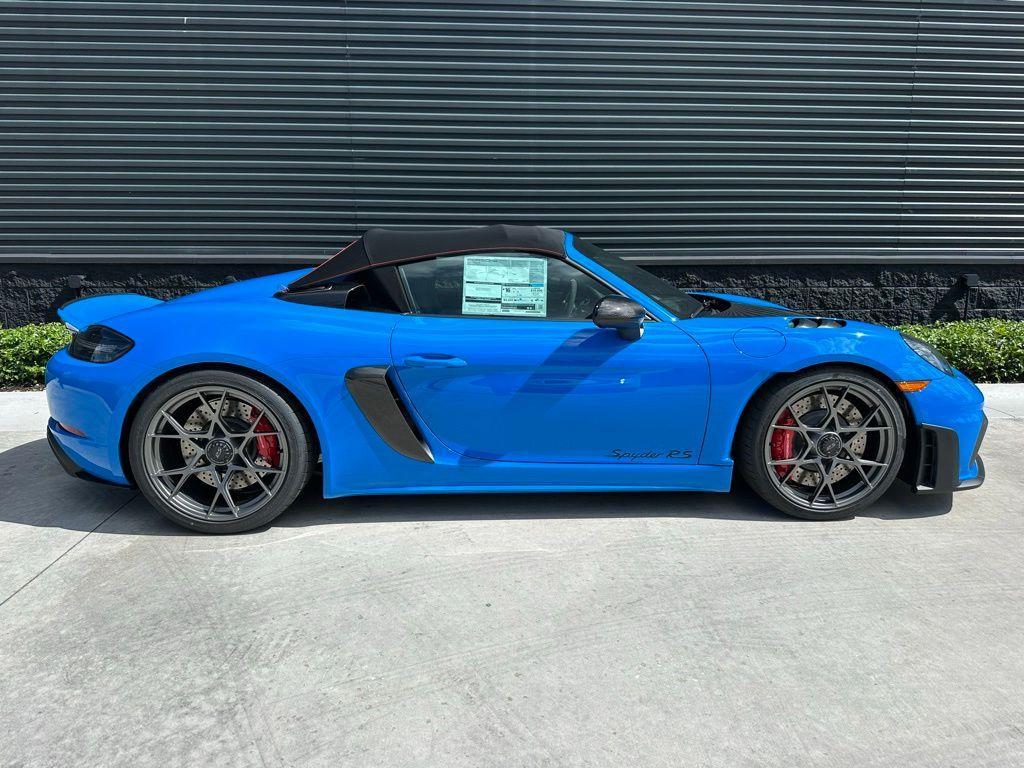 used 2025 Porsche 718 Spyder car, priced at $224,975