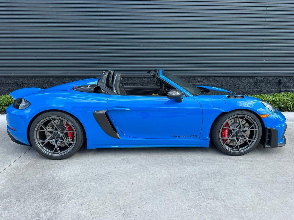 used 2025 Porsche 718 Spyder car, priced at $224,975