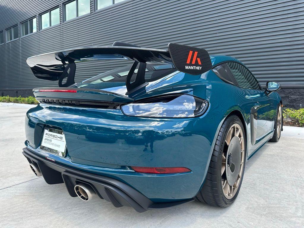 used 2024 Porsche 718 Cayman car, priced at $259,995