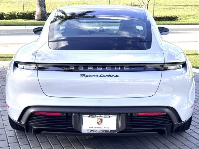 used 2024 Porsche Taycan car, priced at $164,999